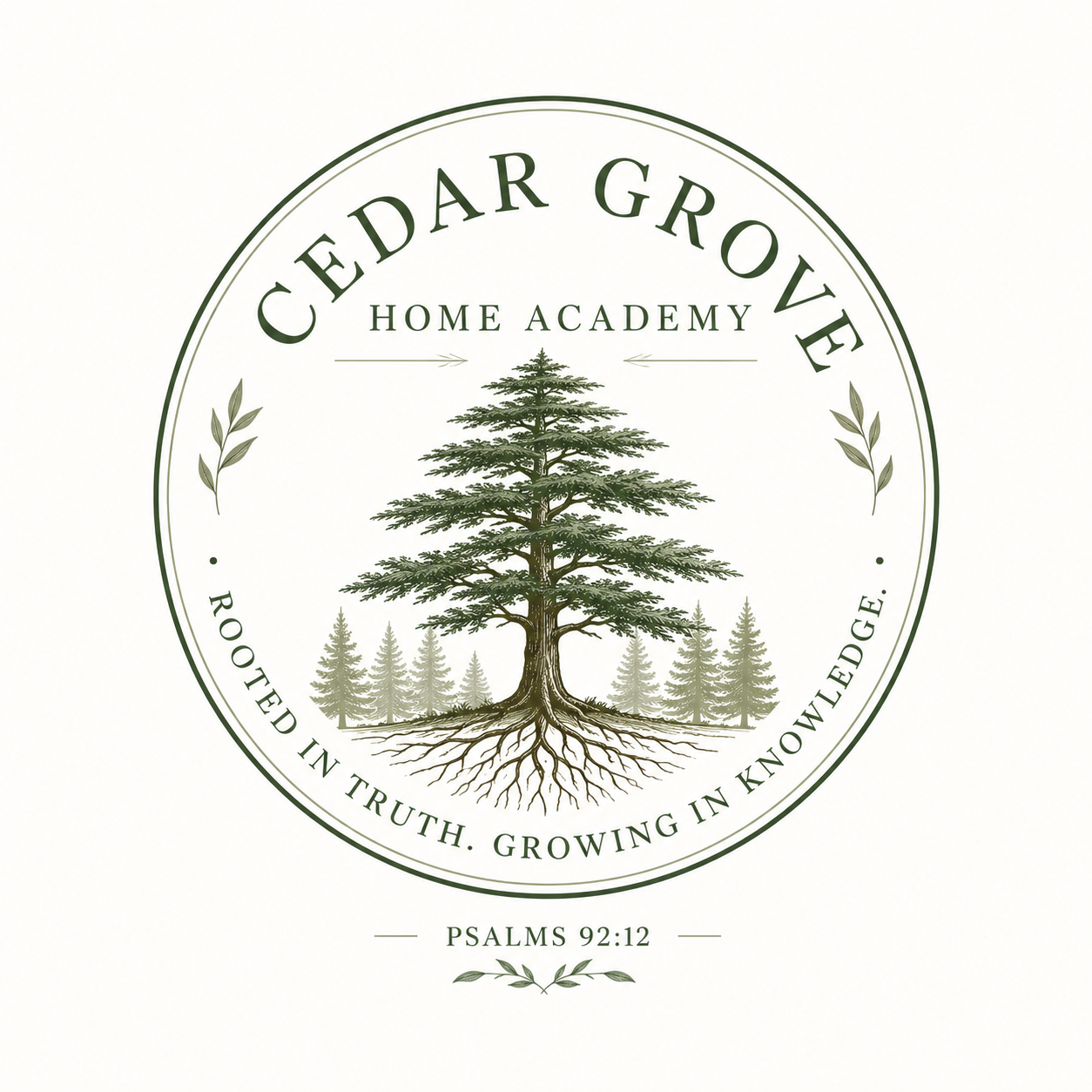 Cedar Grove Home Academy seal